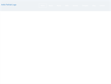 Tablet Screenshot of ankitpathak.com